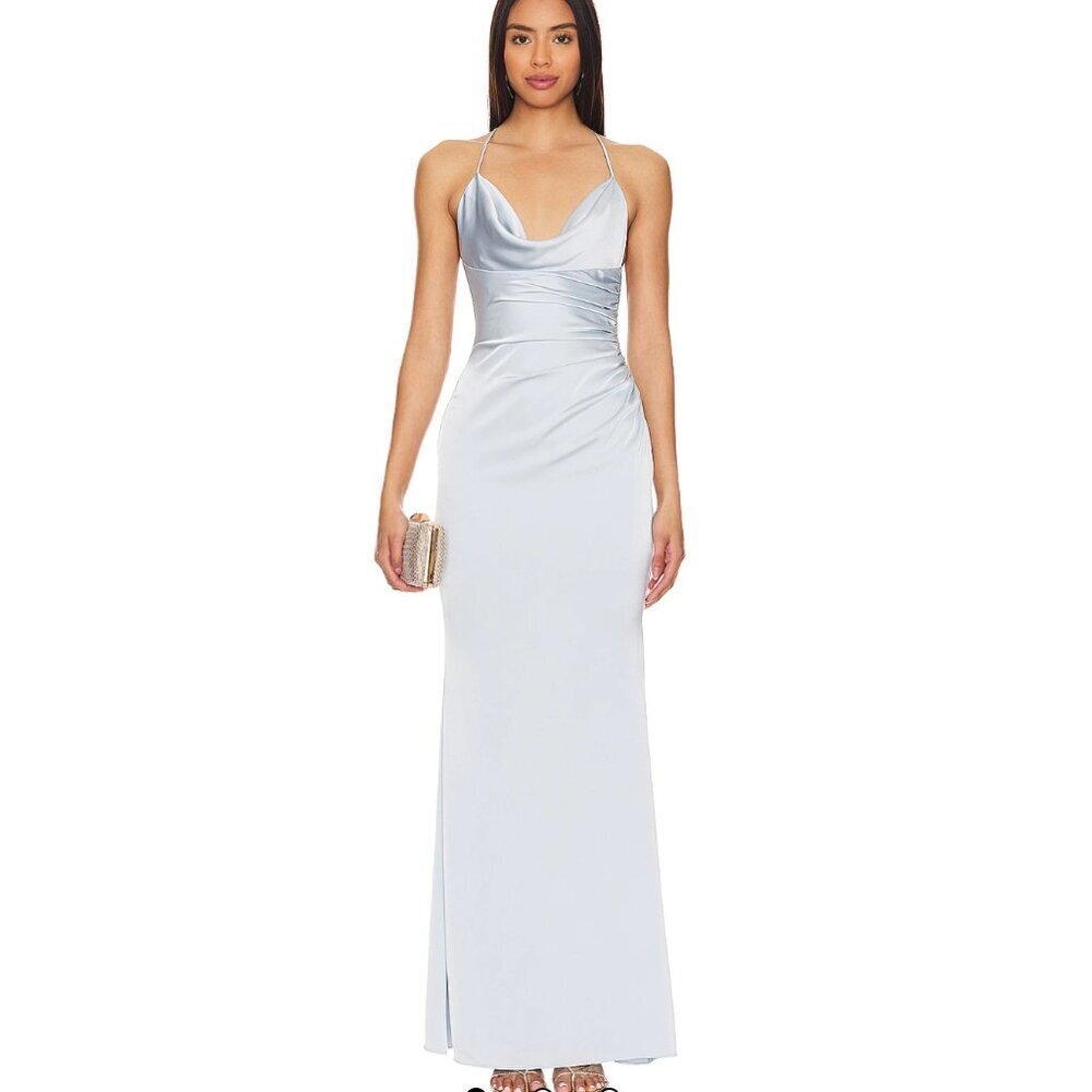 NEW Katie May Ryder Gown Size XXS Celestial Blue NWT